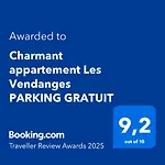 Les Vendanges à Parking Privé